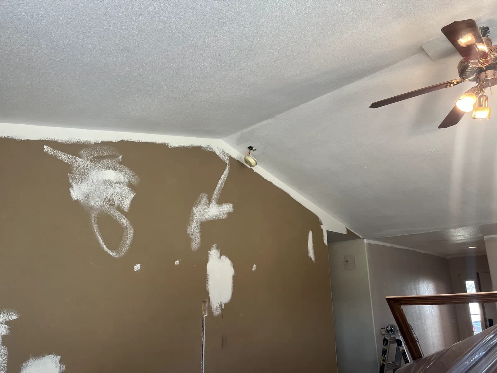 Drywall patching and paint prep by ORC in Eastern Iowa