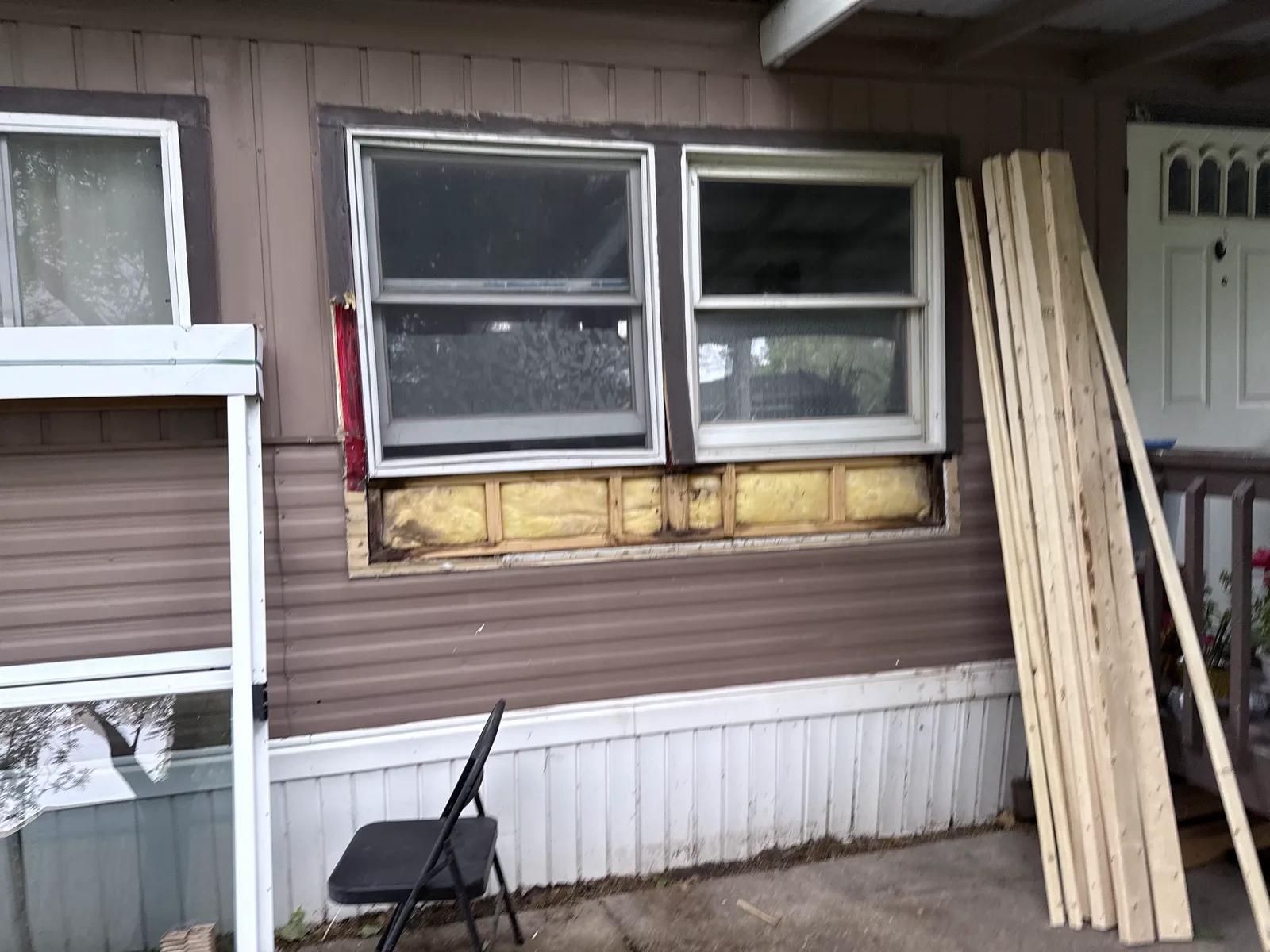 Window opening before replacement by ORC in Iowa City